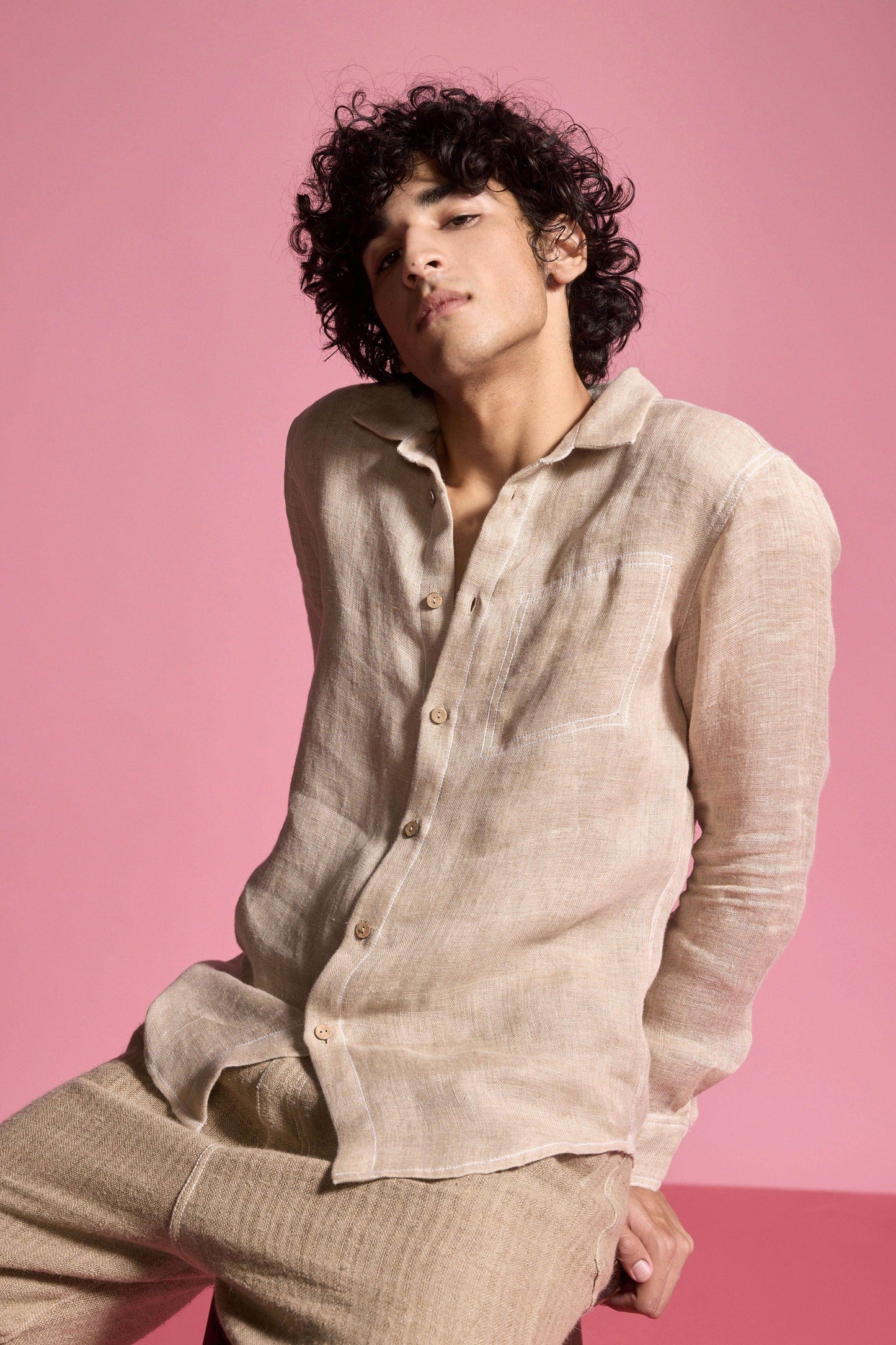 JUTE LINEN SET - dash and dot