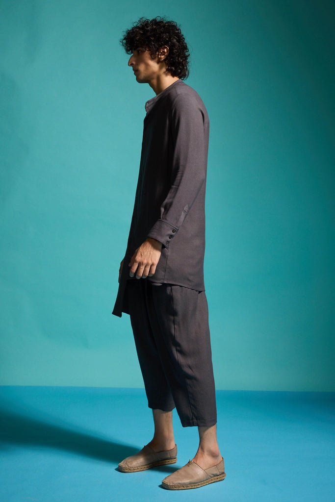 FRONT PLEATED PANT - dash and dot dash and dot