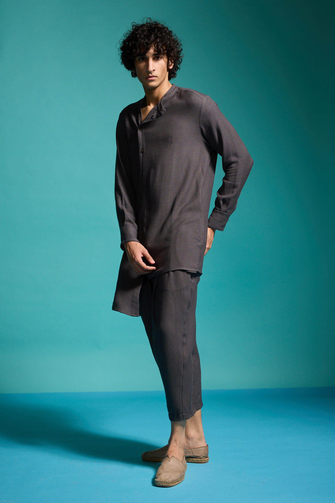 FRONT PLEATED PANT - dash and dot dash and dot