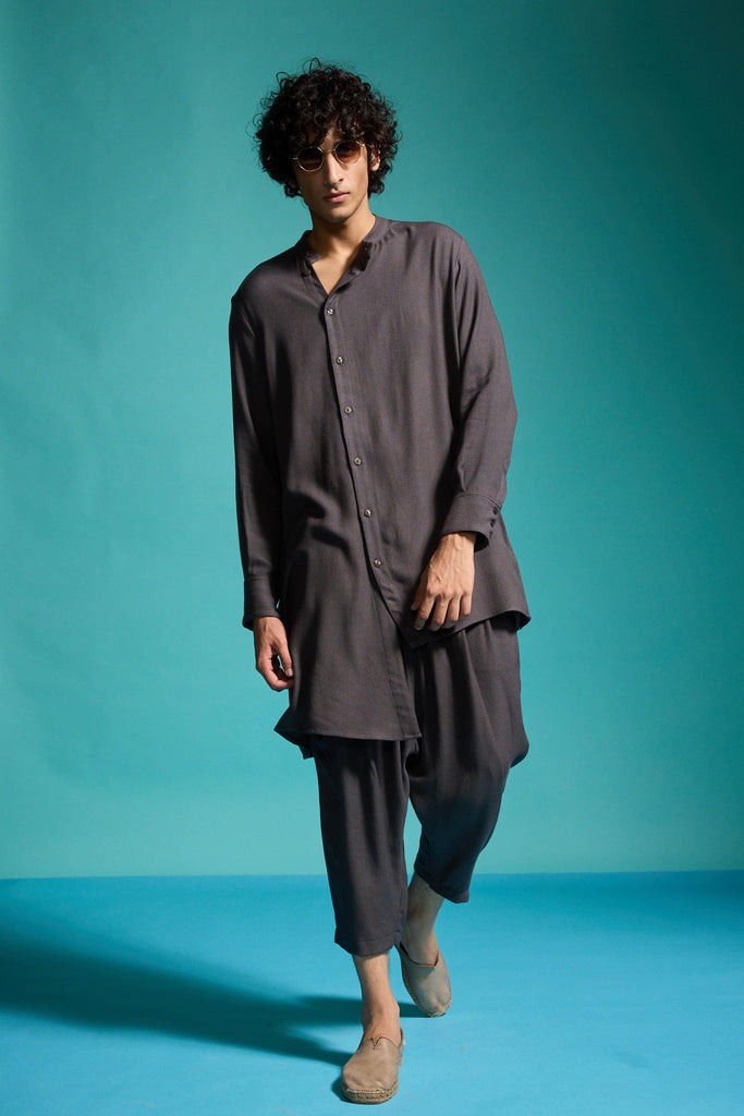 FRONT PLEATED PANT - dash and dot dash and dot