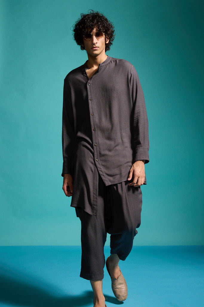 FRONT PLEATED PANT - dash and dot dash and dot