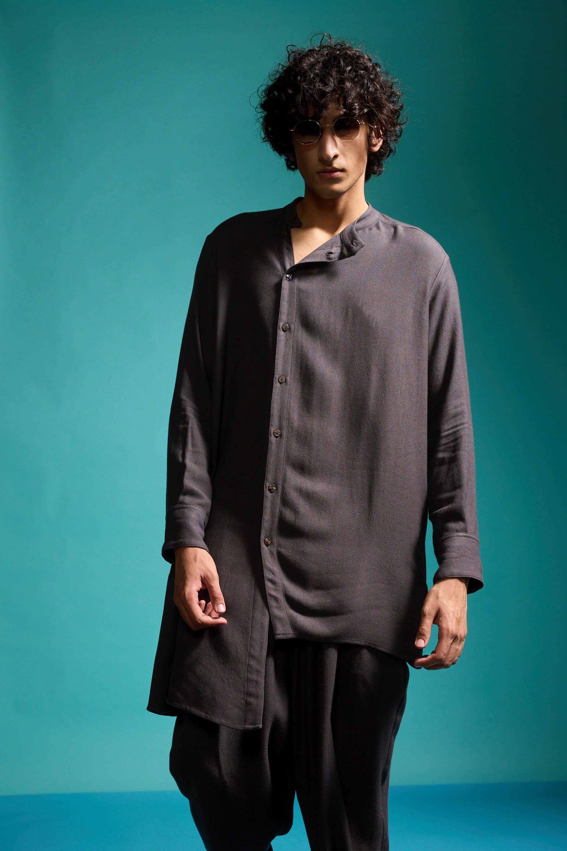 UNEVEN HEM SET - dash and dot