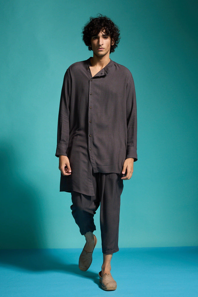 FRONT PLEATED PANT - dash and dot dash and dot