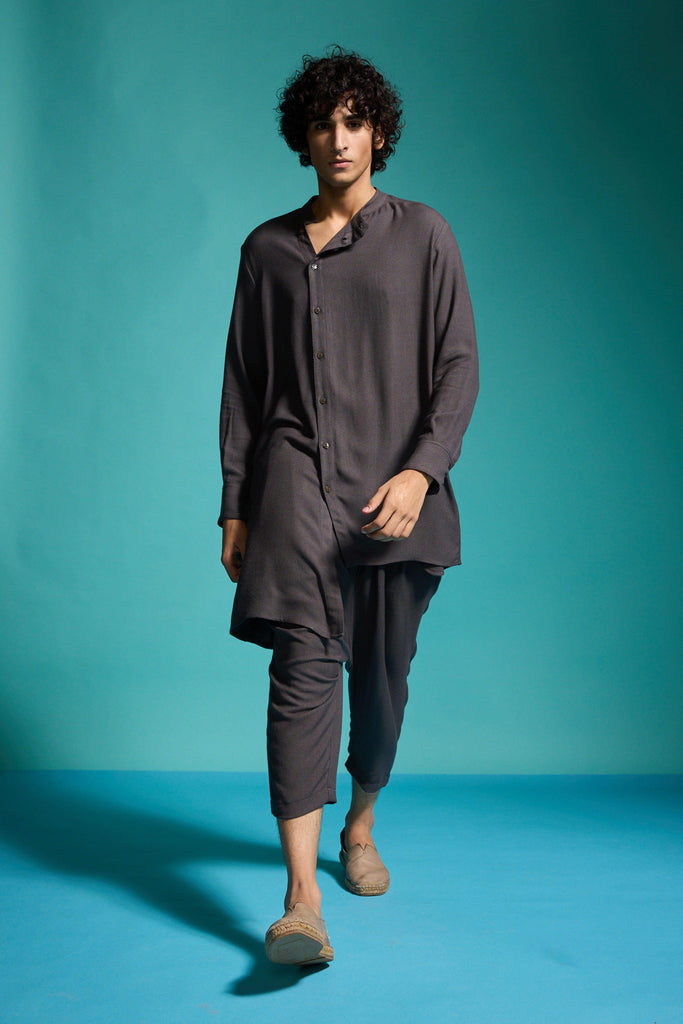 FRONT PLEATED PANT - dash and dot dash and dot