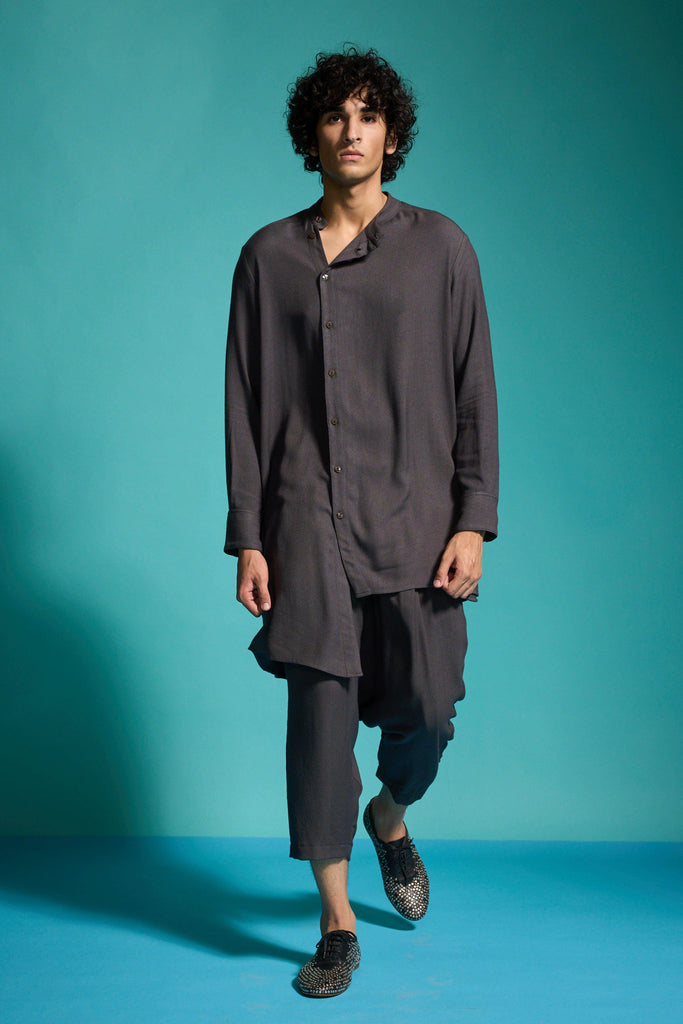 FRONT PLEATED PANT - dash and dot dash and dot