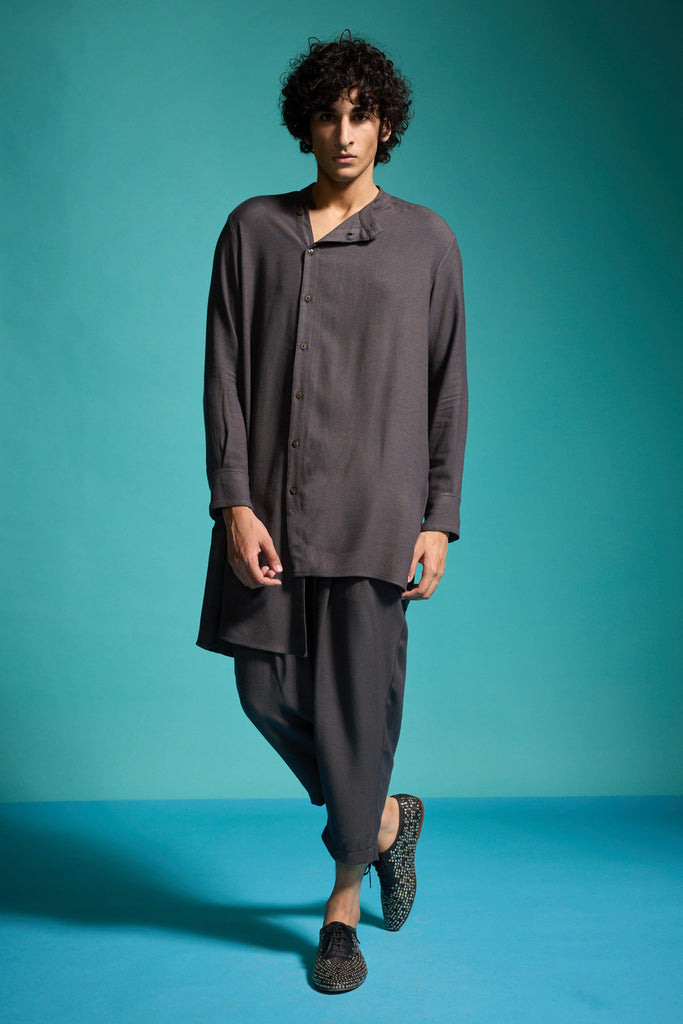 FRONT PLEATED PANT - dash and dot dash and dot