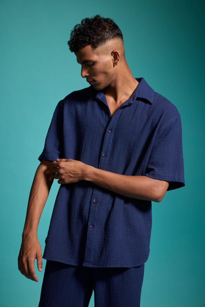 CRINKLE COTTON PANT SET - dash and dot dash and dot