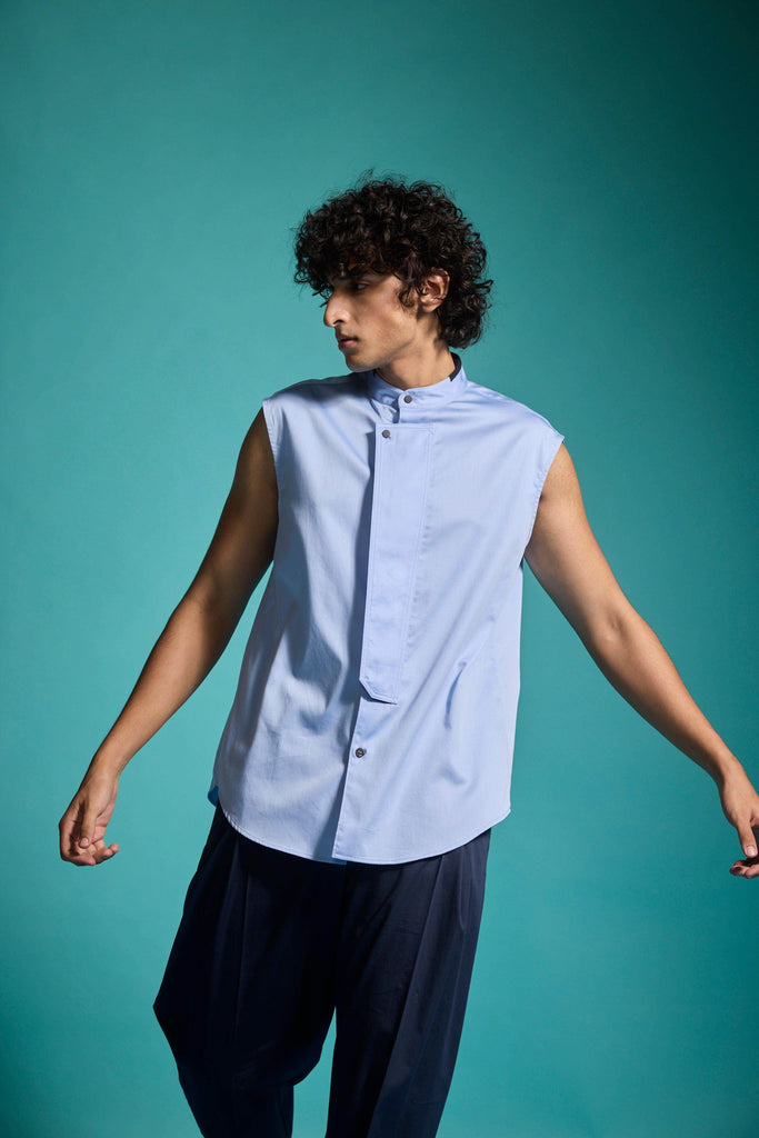 SLEEVELESS SHIRT - dash and dot dash and dot