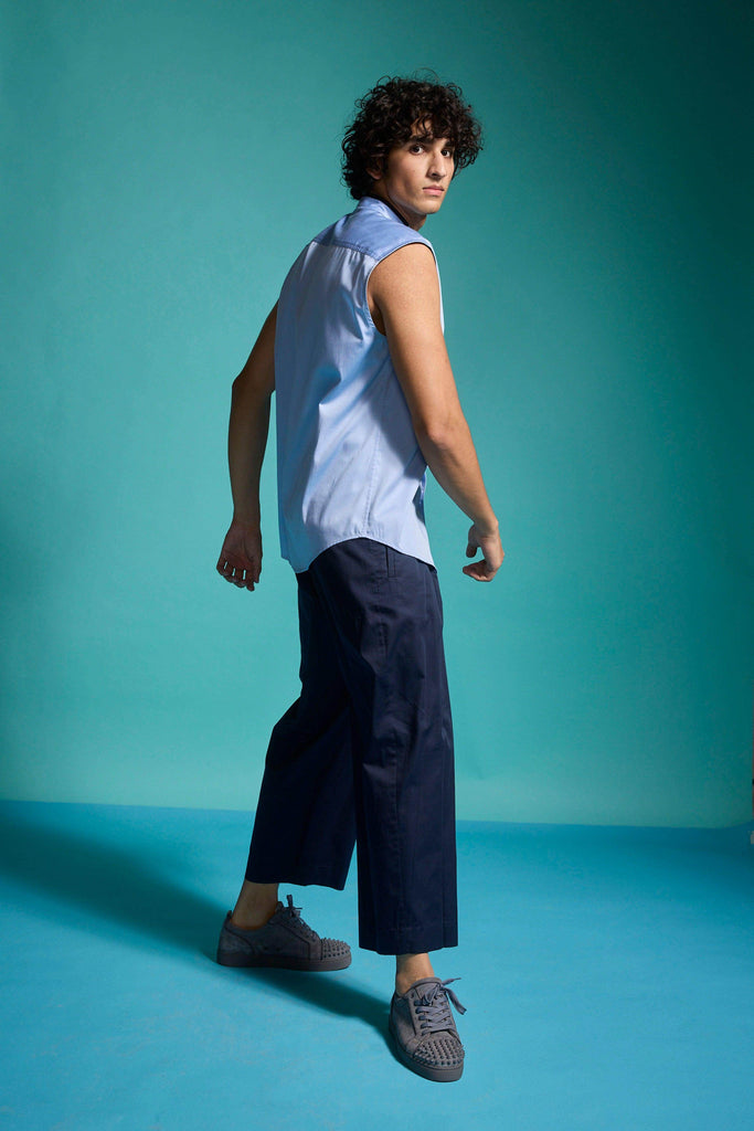 SLEEVELESS SHIRT - dash and dot dash and dot