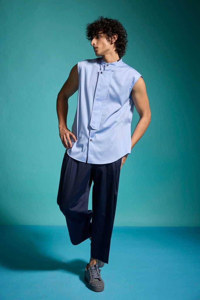 SLEEVELESS SHIRT - dash and dot dash and dot