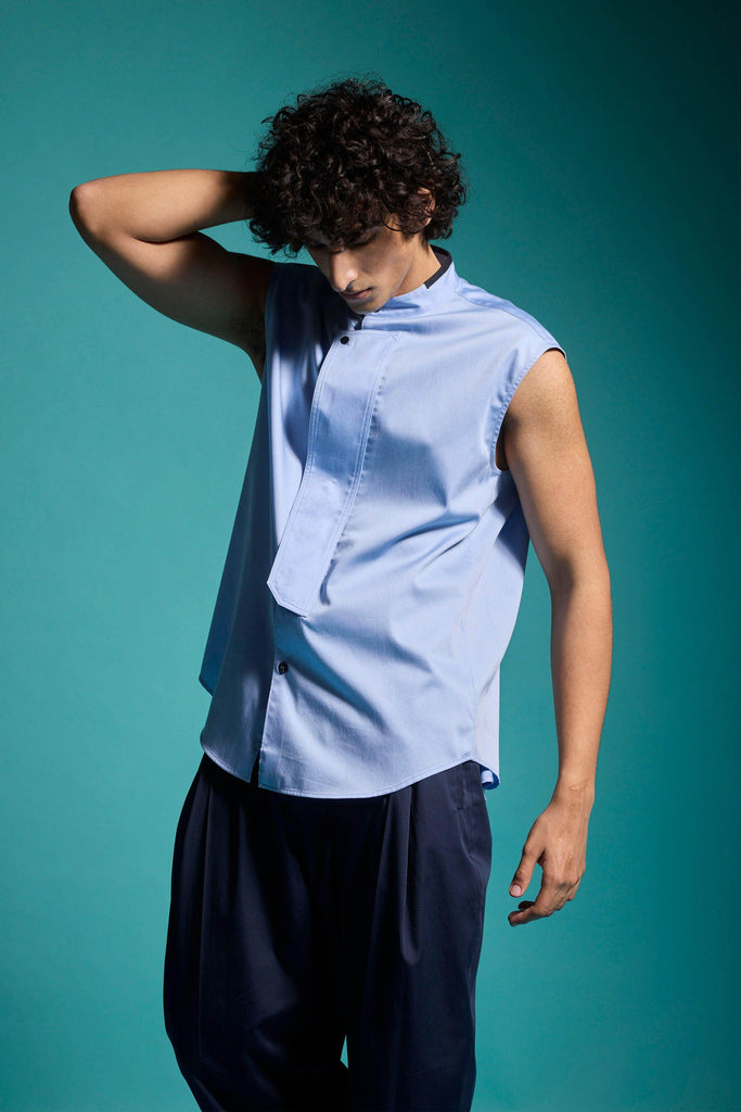 SLEEVELESS SHIRT - dash and dot dash and dot