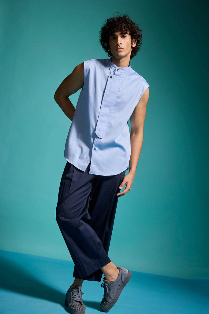 SLEEVELESS SHIRT - dash and dot dash and dot