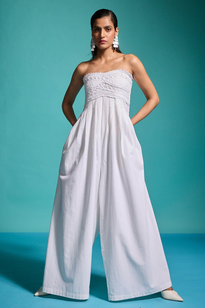 CROCHET JUMPSUIT - dash and dot dash and dot