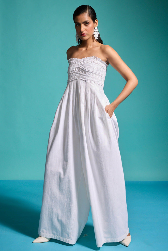 CROCHET JUMPSUIT - dash and dot dash and dot