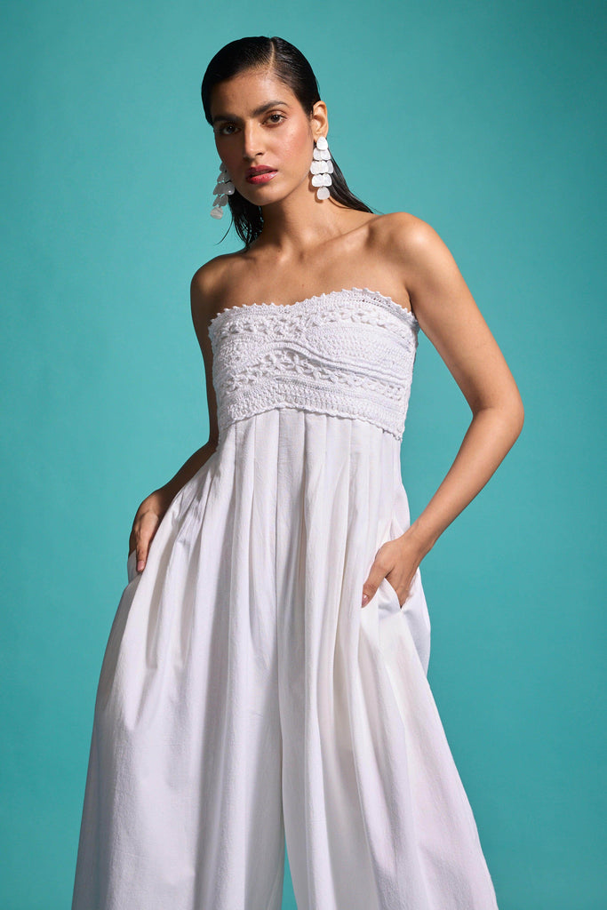 CROCHET JUMPSUIT - dash and dot dash and dot