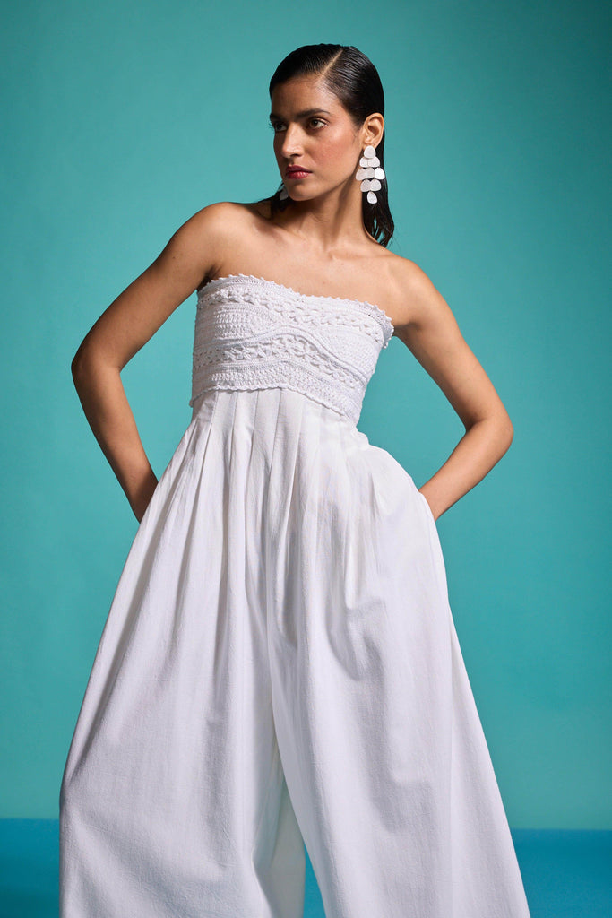 CROCHET JUMPSUIT - dash and dot dash and dot