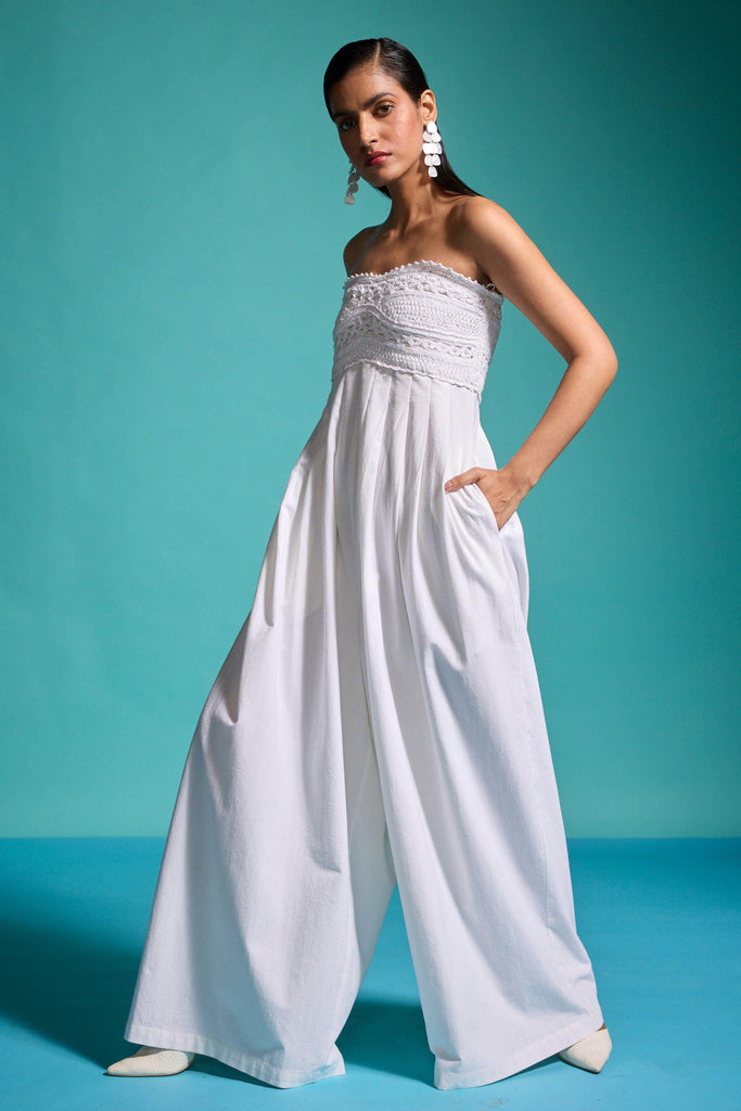 CROCHET JUMPSUIT - dash and dot dash and dot