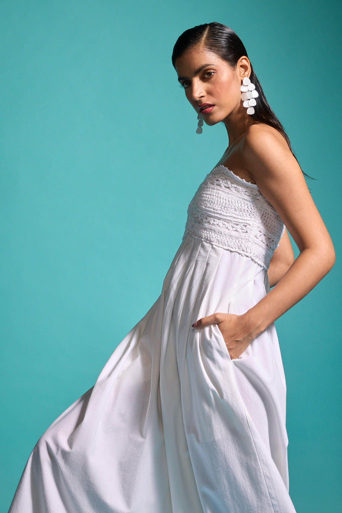 CROCHET JUMPSUIT - dash and dot dash and dot