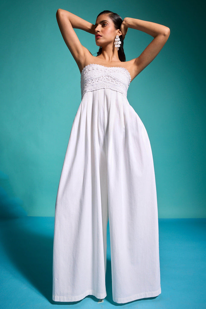 CROCHET JUMPSUIT - dash and dot dash and dot