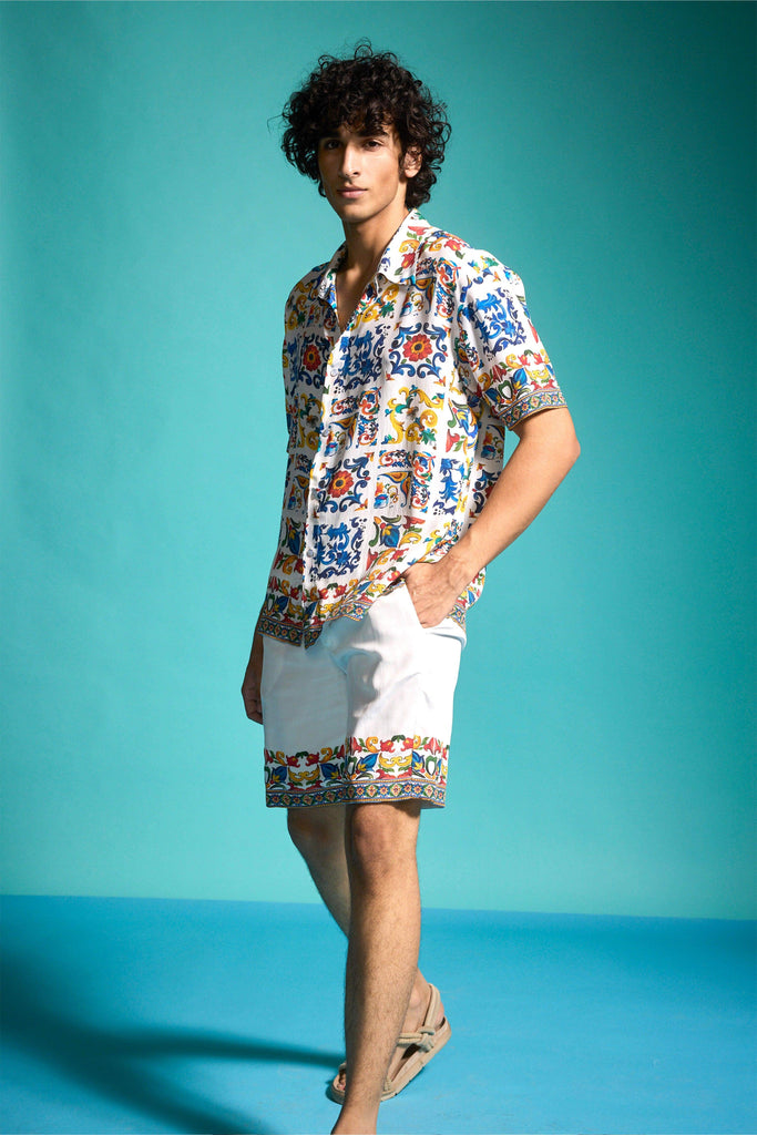 CASABLANCA SHORTS SET - dash and dot dash and dot