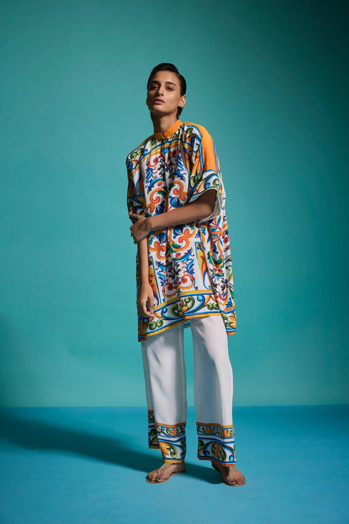 CASABLANCA TOP - dash and dot dash and dot