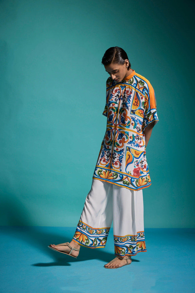 CASABLANCA TOP - dash and dot dash and dot