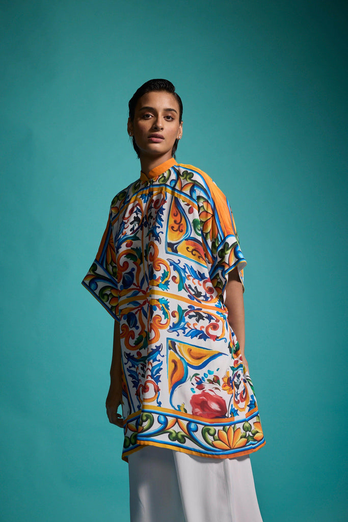 CASABLANCA TOP - dash and dot dash and dot