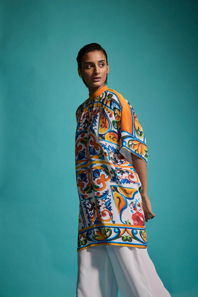 CASABLANCA TOP - dash and dot dash and dot