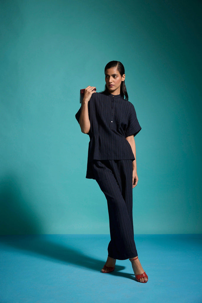 TEXTURED STRUCTURED SHIRT - dash and dot dash and dot