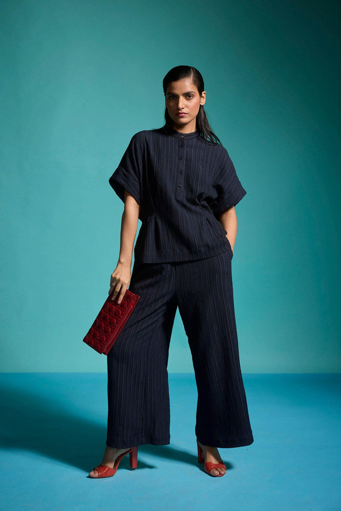 TEXTURED STRUCTURED SET - dash and dot dash and dot