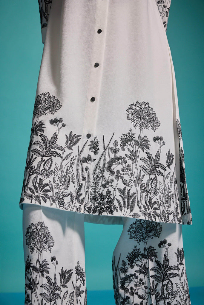 OUTLINE EMBROIDERED SHIRT - dash and dot dash and dot