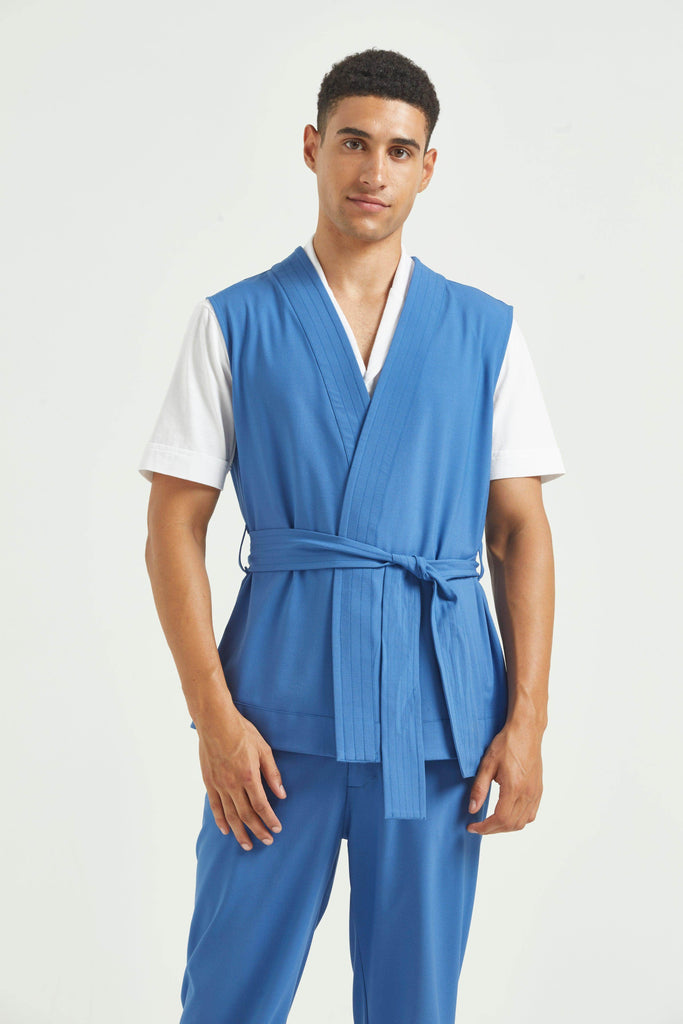 SLEEVELESS WRAP SUIT - dash and dot dash and dot