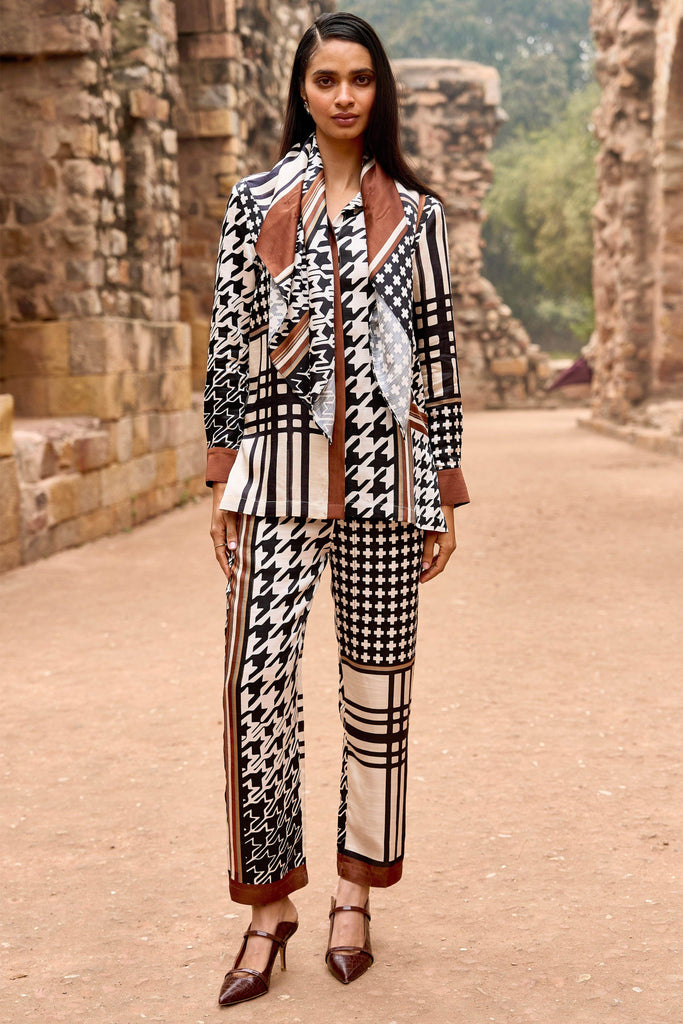 SIGNATURE PRINT PANT - dash and dot dash and dot