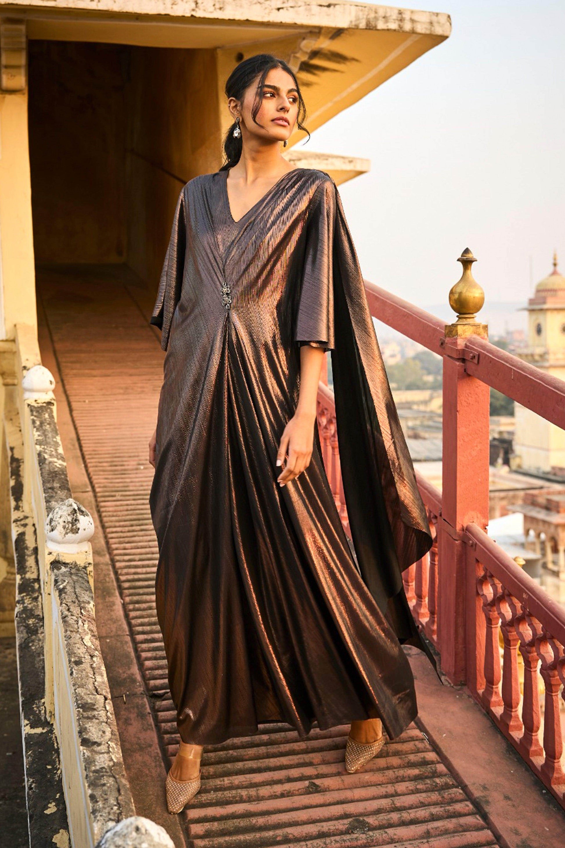 SARI DRAPE KAFTAN - dash and dot