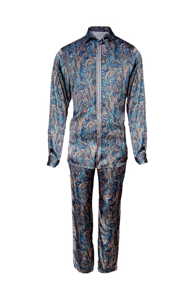 PAISLEY PRINTED PANT SET - dash and dot