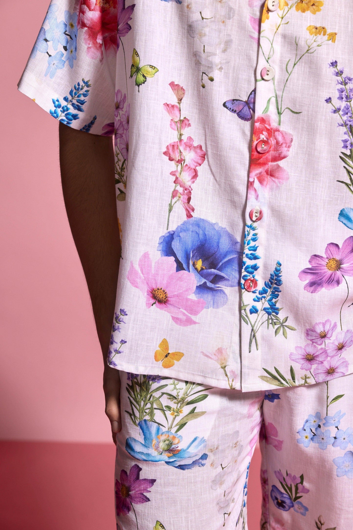 FLORAL SHORTS SET - dash and dot