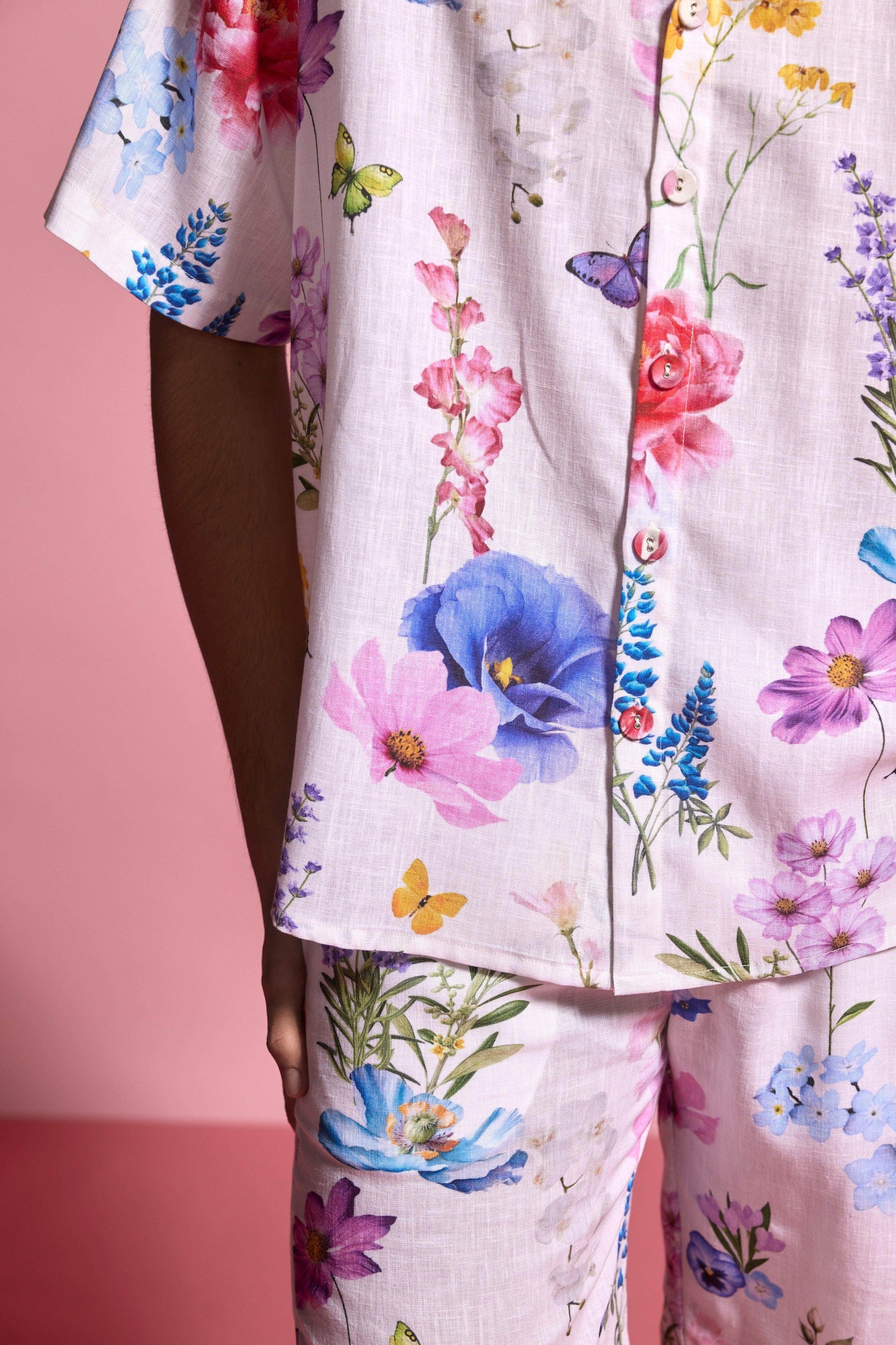 FLORAL SHORTS SET - dash and dot