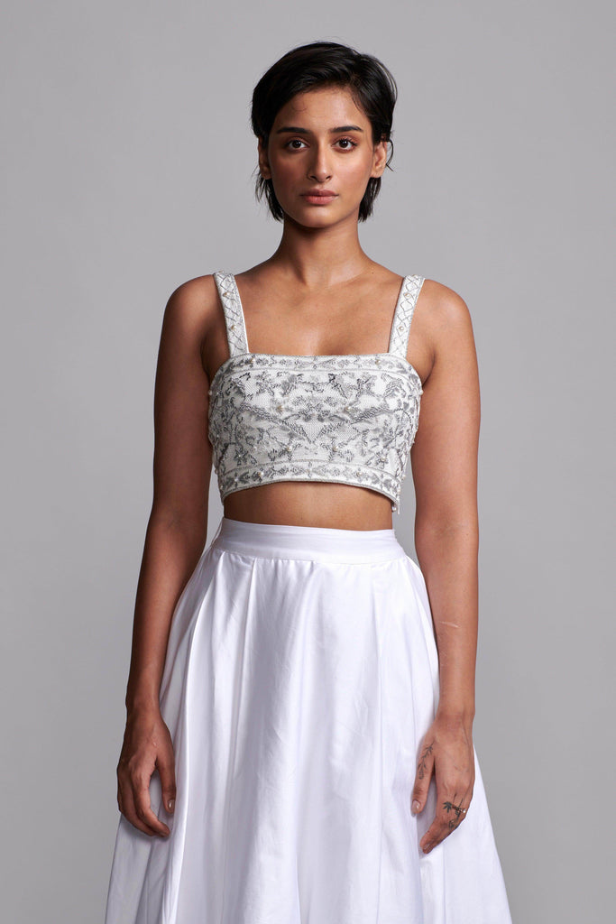 HIGH/LOW SKIRT - dash and dot dash and dot