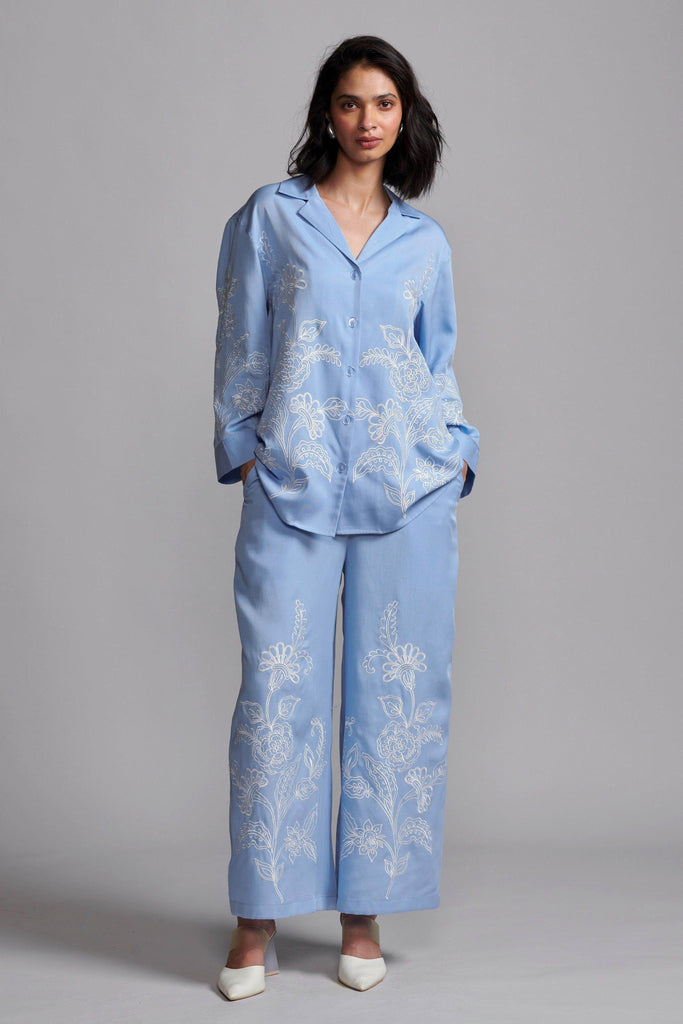 PLACEMENT EMBROIDERED SET - dash and dot dash and dot