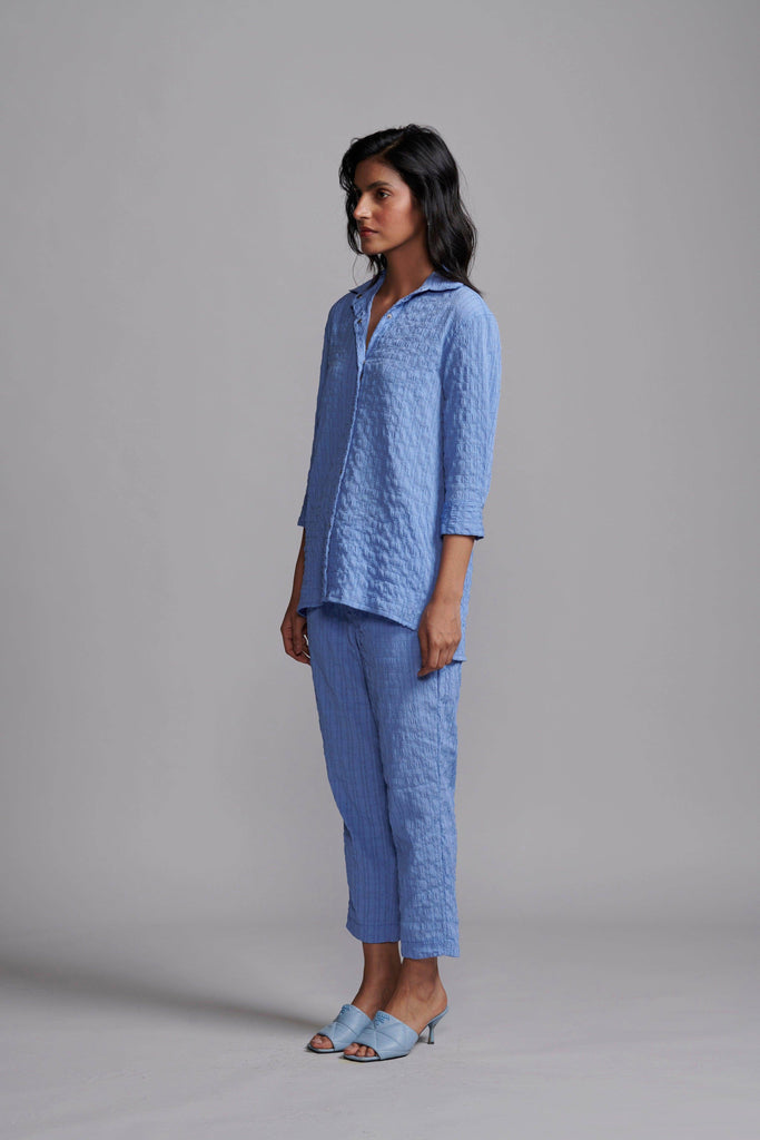 CRINKLE TEXTURED PANT - dash and dot dash and dot