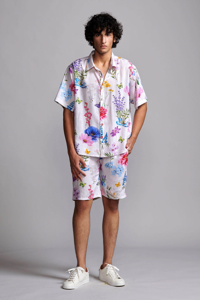 FLORAL SHORTS SET - dash and dot dash and dot