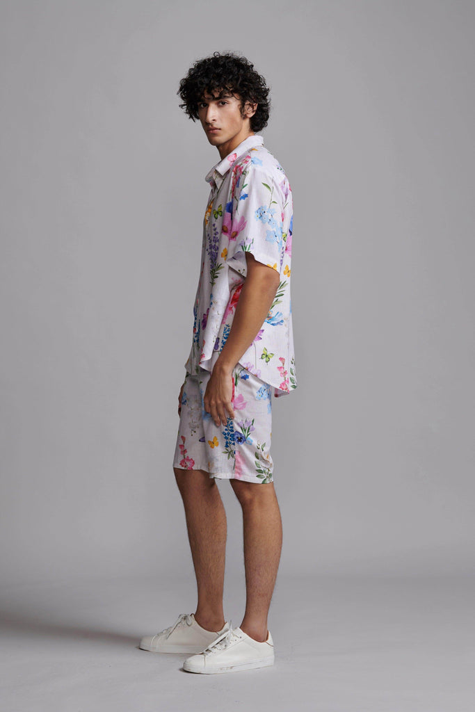 FLORAL SHORTS - dash and dot dash and dot