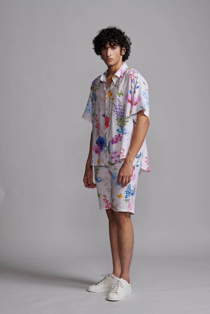 FLORAL SHIRT - dash and dot dash and dot