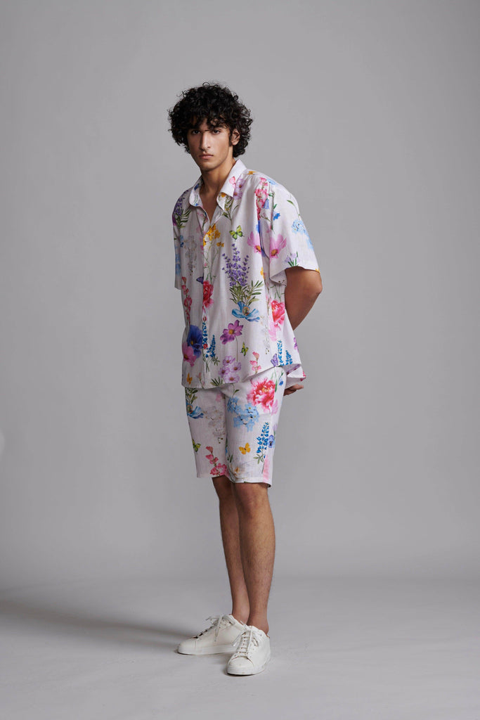 FLORAL SHORTS - dash and dot dash and dot