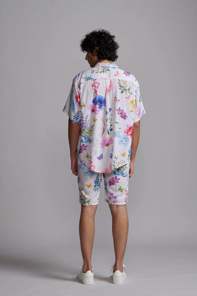 FLORAL SHORTS - dash and dot dash and dot