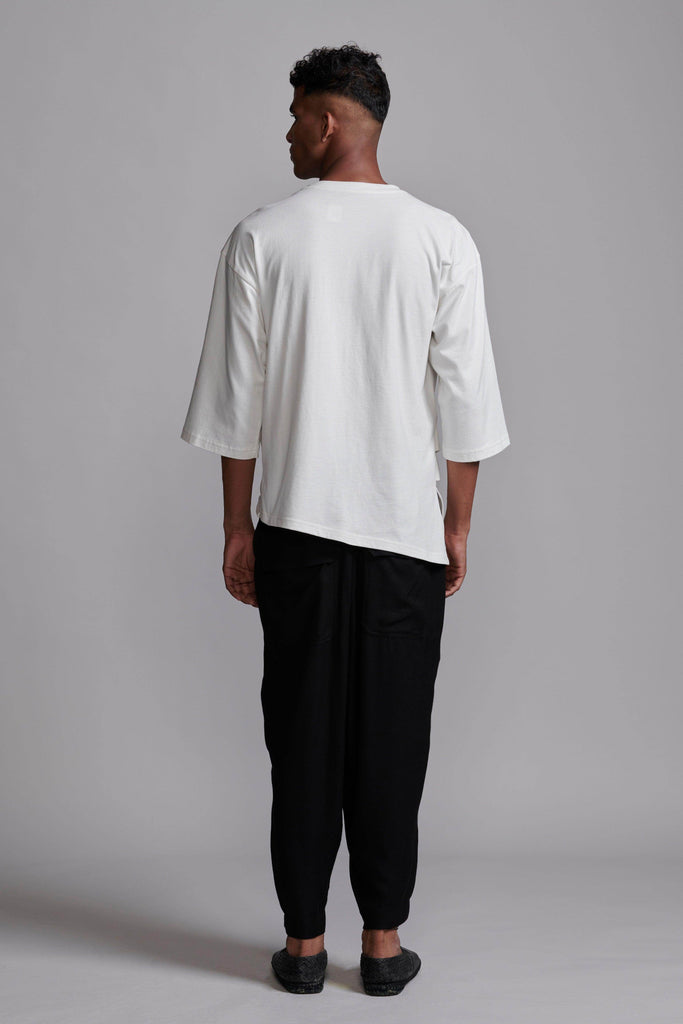 FRONT PLEATED PANT - dash and dot dash and dot