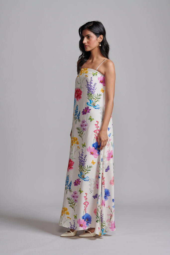OFF SHOULDER FLORAL MAXI - dash and dot dash and dot