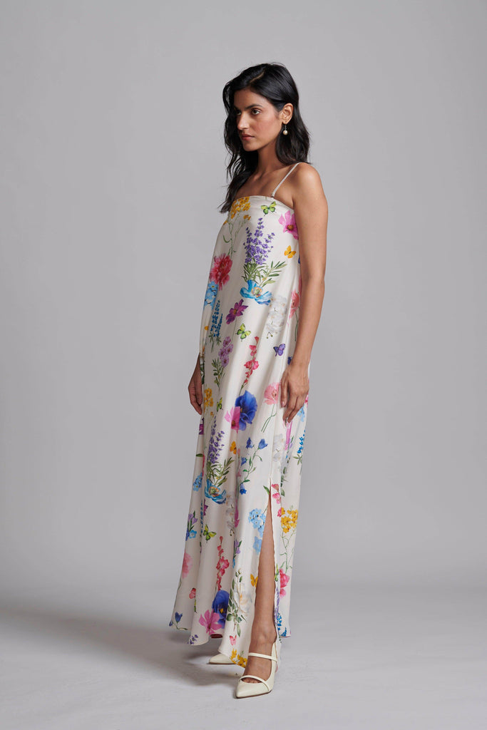 OFF SHOULDER FLORAL MAXI - dash and dot dash and dot