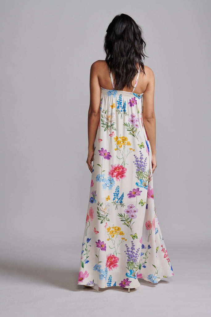 OFF SHOULDER FLORAL MAXI - dash and dot dash and dot