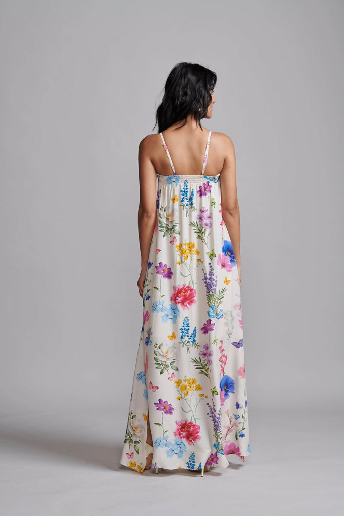 OFF SHOULDER FLORAL MAXI - dash and dot dash and dot